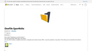 Get OneFile Eportfolio - Microsoft Store en-GB