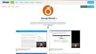 Orange Nomad on Vimeo