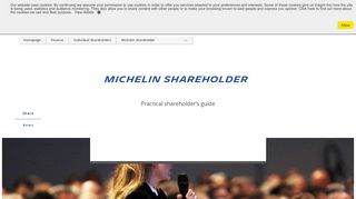 The Michelin Group | All the information for Michelin Shareholders