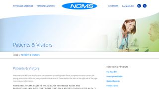 Patients & Visitors | NOMS