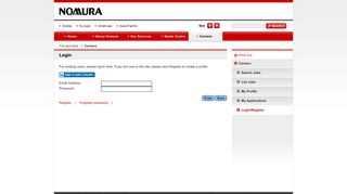 Nomura: Login