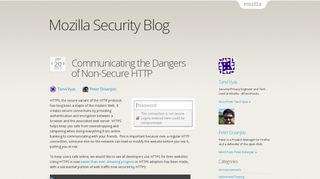 Communicating the Dangers of Non-Secure HTTP | Mozilla Security ...