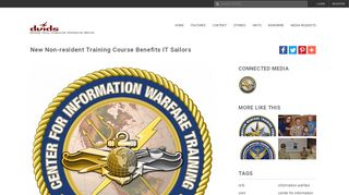 DVIDS - News - New Non-resident Training Course Benefits IT Sailors