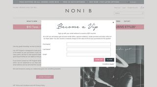 Noni B | VIP Program | Shop Online Buy women's timeless fashion ...