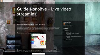 Guide Nonolive - Live video streaming