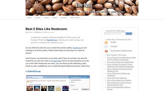 Best 5 Sites Like Noobroom - FreeNuts