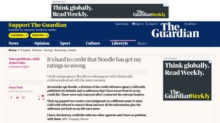 It's hard to credit that Noodle has got my ratings so wrong | Money ...