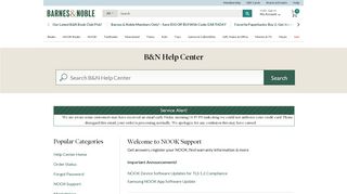 NOOK Support - Barnes & Noble