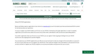 About NOOK Registration - Barnes & Noble