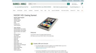 NOOK Tablet™ - Getting Started - Barnes & Noble