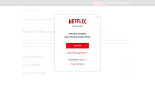Using Netflix on your Nook Color or Nook Tablet - Netflix Help Center