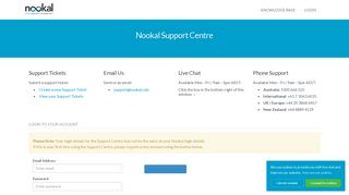 Login - Nookal Support Centre