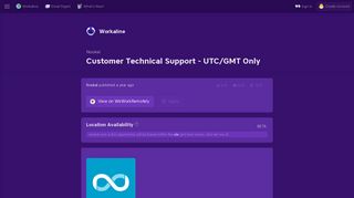 Nookal × Customer Technical Support - UTC/GMT Only × Workaline