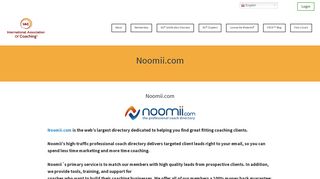 Noomii.com | International Association of Coaching