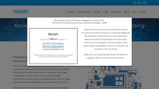Learn about Noosh for managing marketing services
