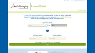 NORCAL IMAGING - Patient Portal