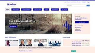 Nordea Group – Nordic financial services | nordea.com