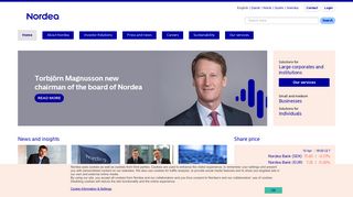 Nordea Group – Nordic financial services | nordea.com