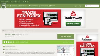 Nord FX | Forex Brokers Reviews | Forex Peace Army