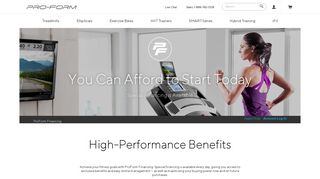 Fitness Equipment Financing | ProForm
