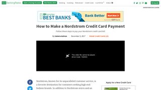 How to Make a Nordstrom Credit Card Payment | GOBankingRates