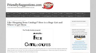 Like Shopping from Catalogs? Here is a Huge List and Where to get ...