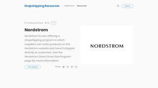 Nordstrom – Dropshipping Resources