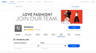 Jobs at Nordstrom | Indeed.com