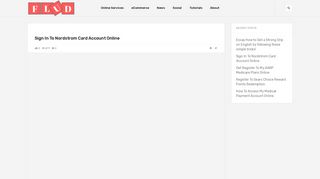Sign In To Nordstrom Card Account Online - The Flud