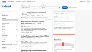 Norfolk County Council Jobs in Norwich - January 2019 | Indeed.co.uk
