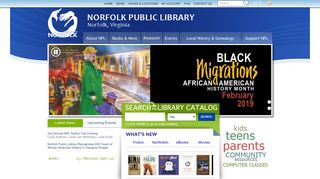 Norfolk Public Library | Home