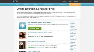 Norfolk Dating - Norfolk singles - Norfolk chat at POF.com™