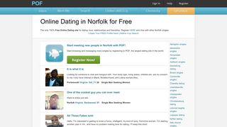 Norfolk Singles On Line, Free Norfolk Singles Matchmaking and ...