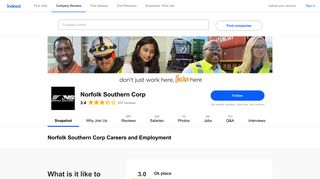 Norfolk Southern Corp Careers and Employment | Indeed.com