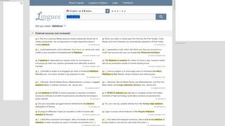 webstore - English translation – Linguee