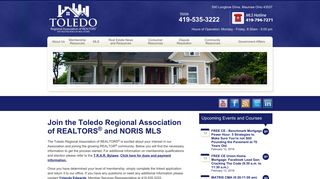 Join Toledo Regional Association of REALTORS and NORIS MLS ...