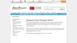 Customer Service | Norm Thompson