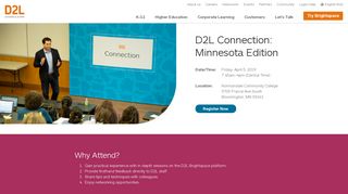 D2L Connection: Minnesota Edition | D2L