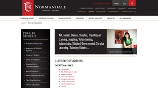 Current Students | Normandale Community College