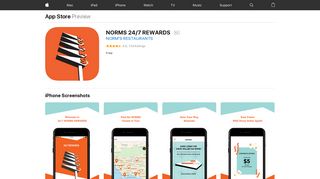 NORMS 24/7 REWARDS on the App Store - iTunes - Apple
