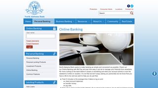 Online Banking | North Alabama Bank