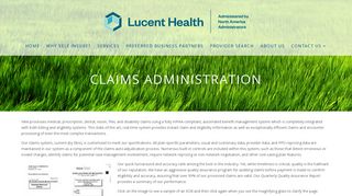 Claims Administration - North America Administrators