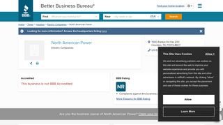 North American Power | Better Business Bureau® Profile