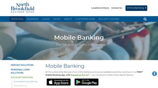 Mobile Banking | North Brookfield Savings Bank