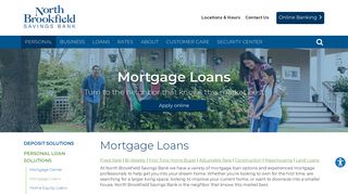 Mortgage Loans | North Brookfield Savings Bank