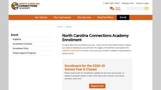 How to Enroll | North Carolina Connections Academy
