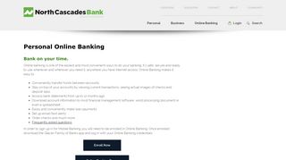 Online Banking | Mobile Deposits | North Cascades Bank | Wenatchee