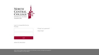 North Central College Unified Login