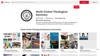 North Central Theological Seminary (nctsmn) on Pinterest
