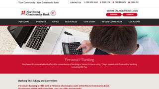 Online Banking - Northwest Community Bank